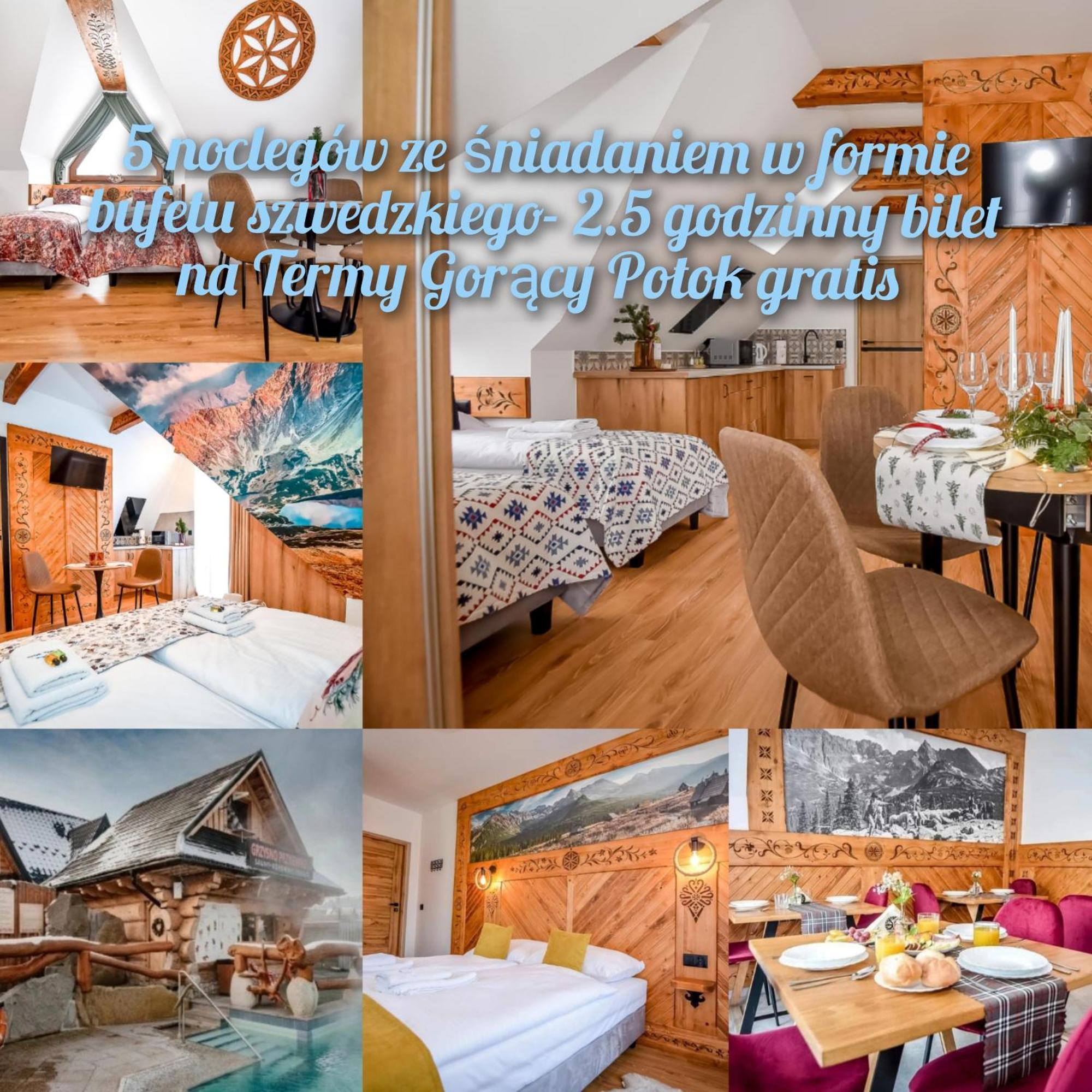 Cicha Woda 300 M Od Goracy Potok I Termy Szaflary Bed & Breakfast Exterior foto